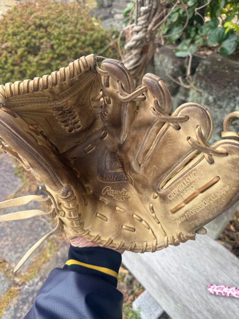 Rawlings ローリングス　硬式グローブ クリーム色