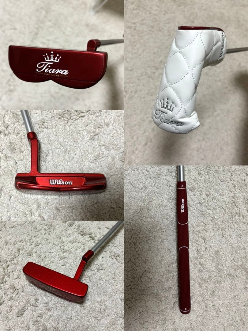 【美品】Malbon キャディバッグ＋Wilson アイアンセット バラ売りOK