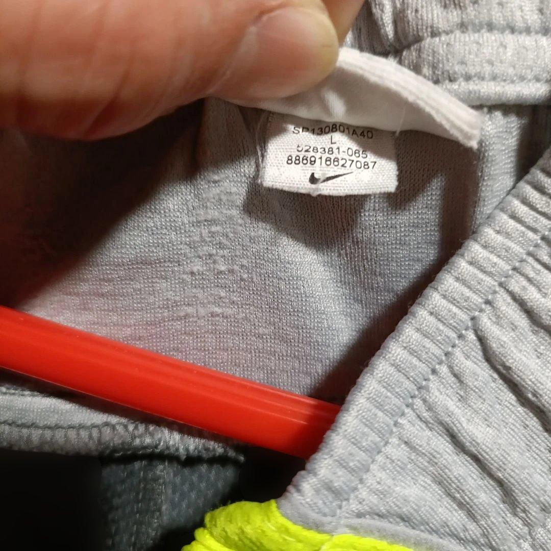 NIKE ナイキ nftb 薄手ジャージ 上下 セットアップ L 蛍光黄緑色