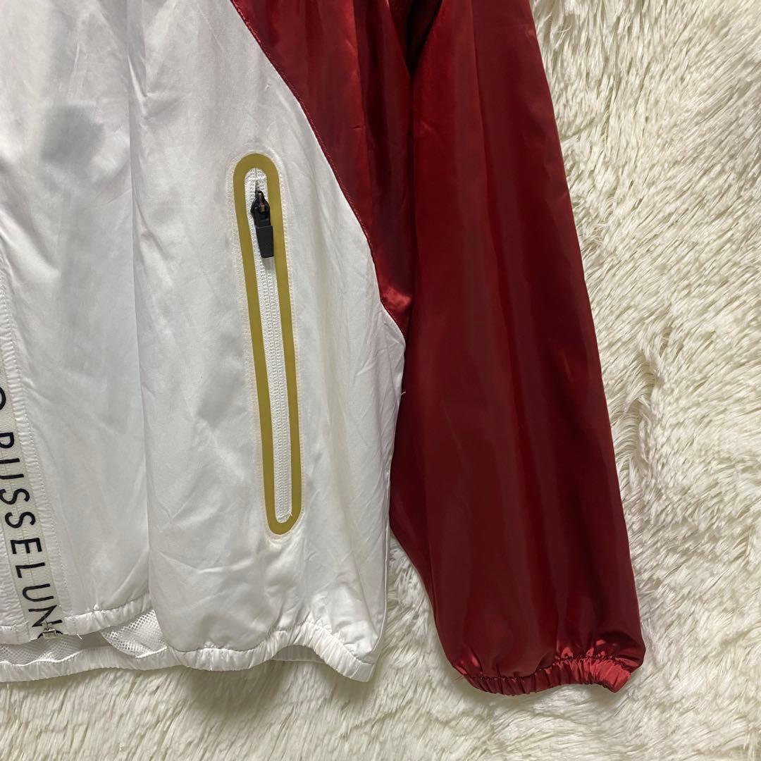 新品タグ付き　ラッセルノ　Russeluno ジップアップブルゾン　トリコロール