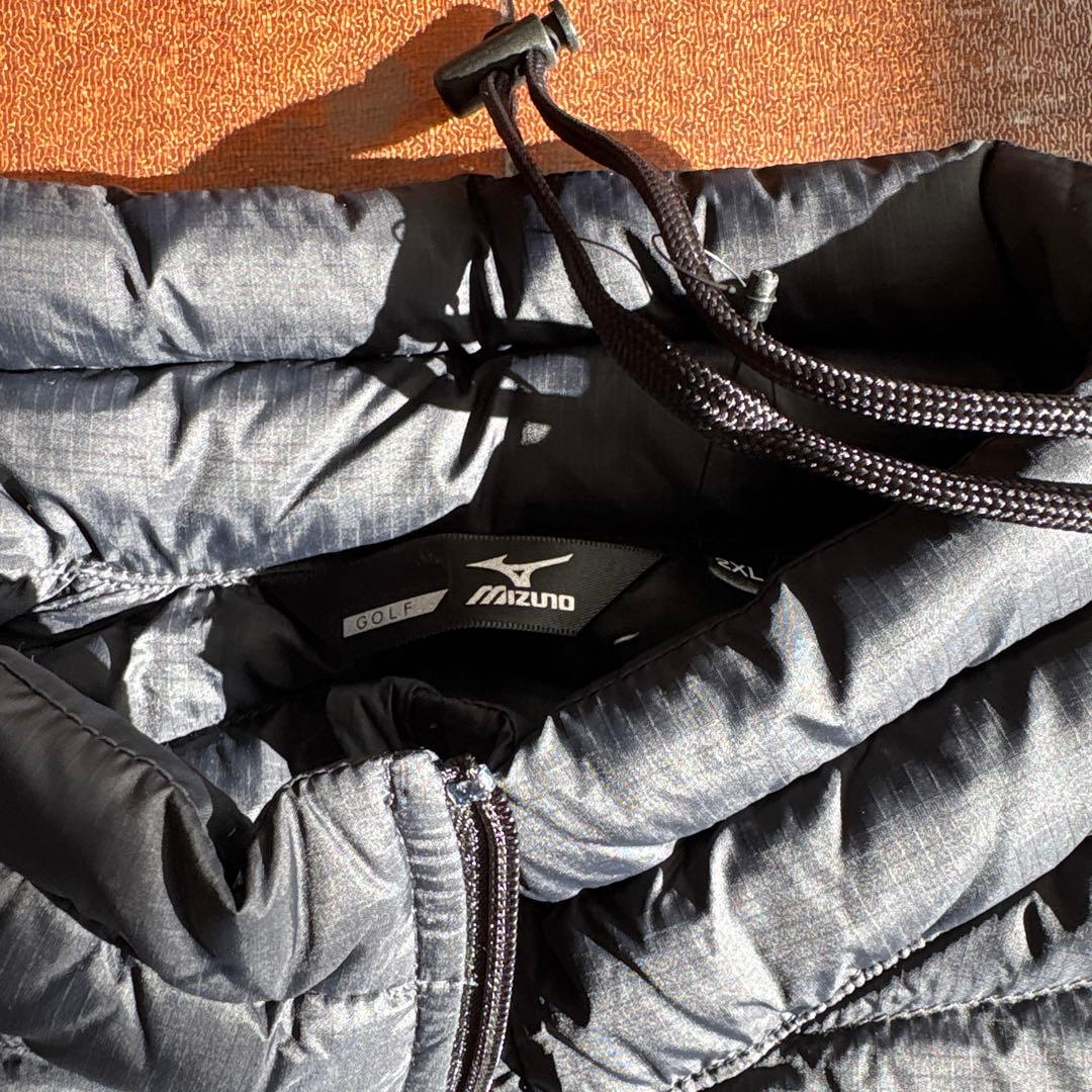 Mizuno ダウンジャケット 2XL ブラック E2ME250509 ブレス