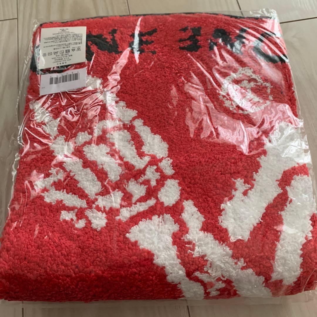 【新品未開封品】マキシマムザホルモン ふわっラグマット 赤白 2点セット