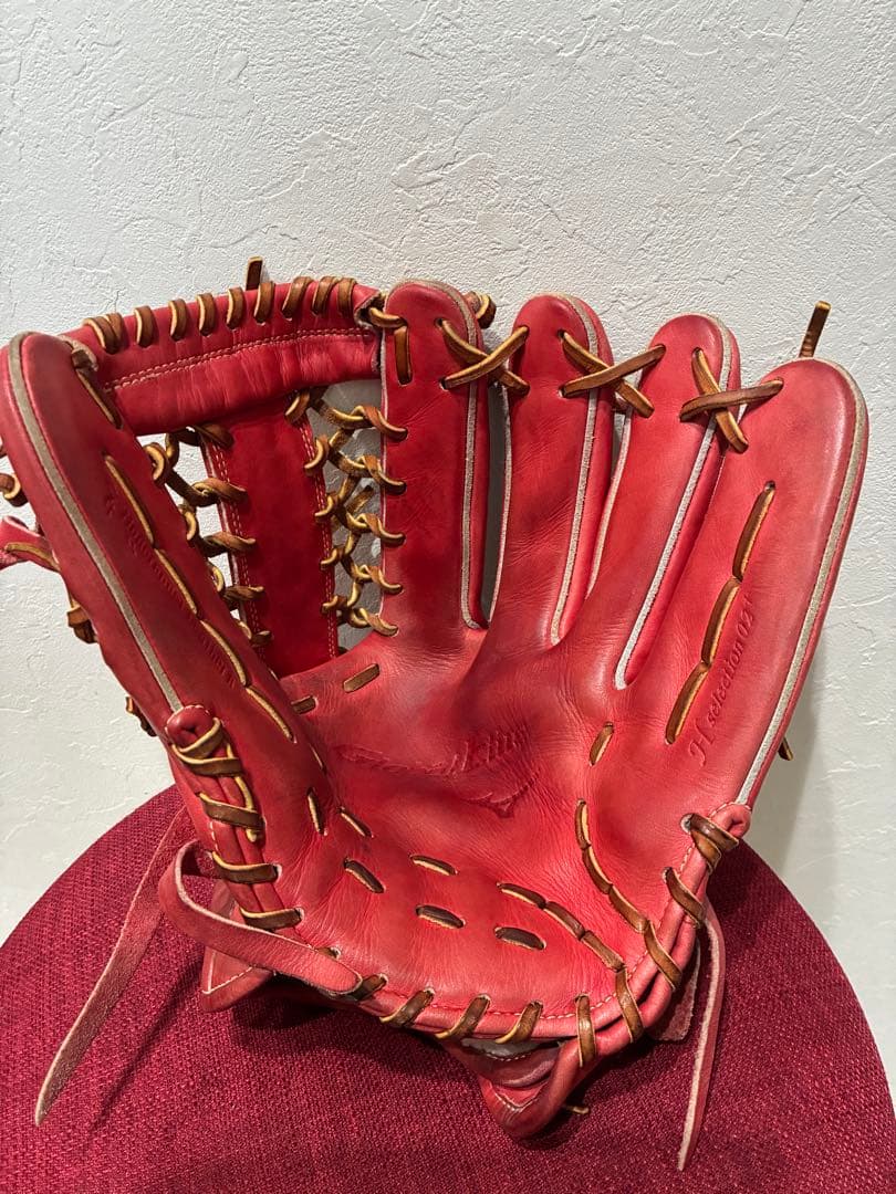 値下げ❗️グローバルエリート 軟式 レッド