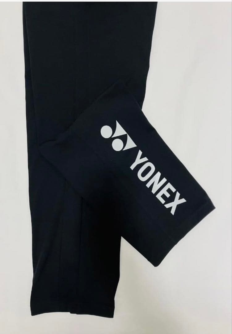 YONEX ブラック ウォームアップパンツ