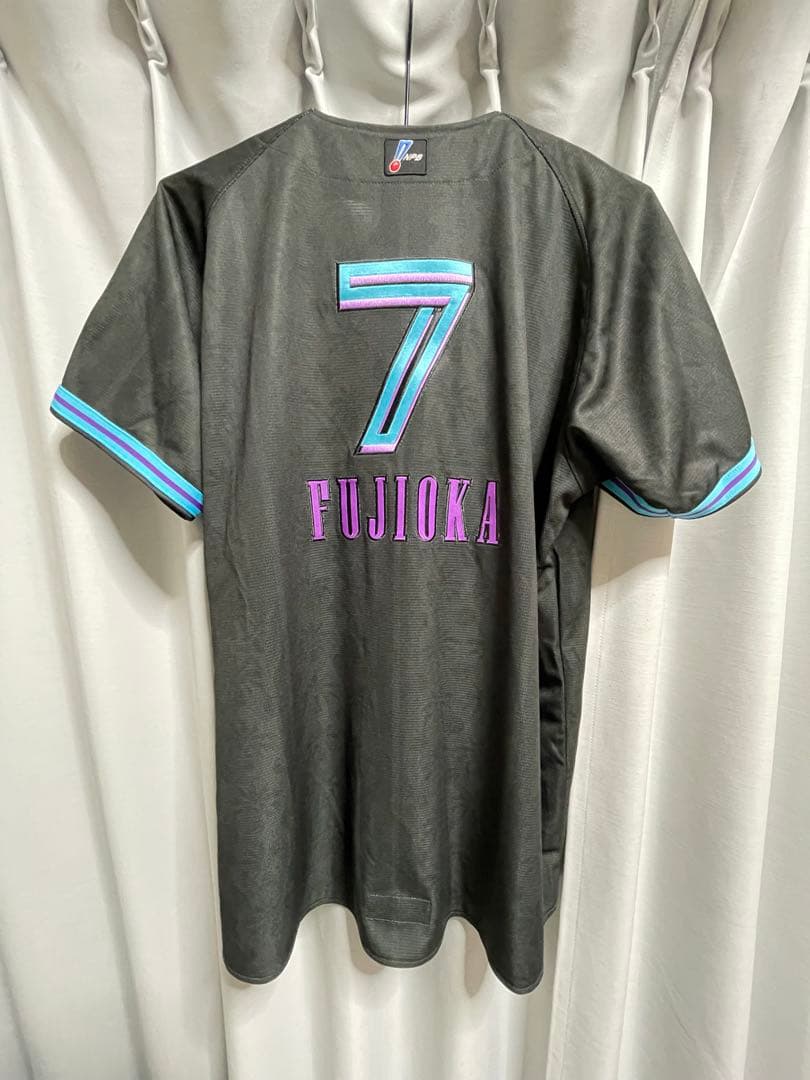 千葉ロッテマリーンズ BSWレプリカユニフォーム 藤岡裕大 #7 Oサイズ