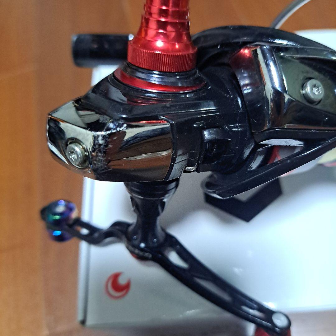 スピニングリール　月下美人MX　LT1000S-P 　カスタムハンドル