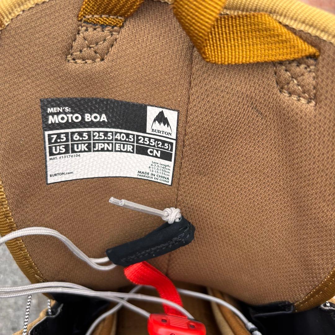 バートン BURTON ブラウン スノーボードブーツ メンズ　25.5cm