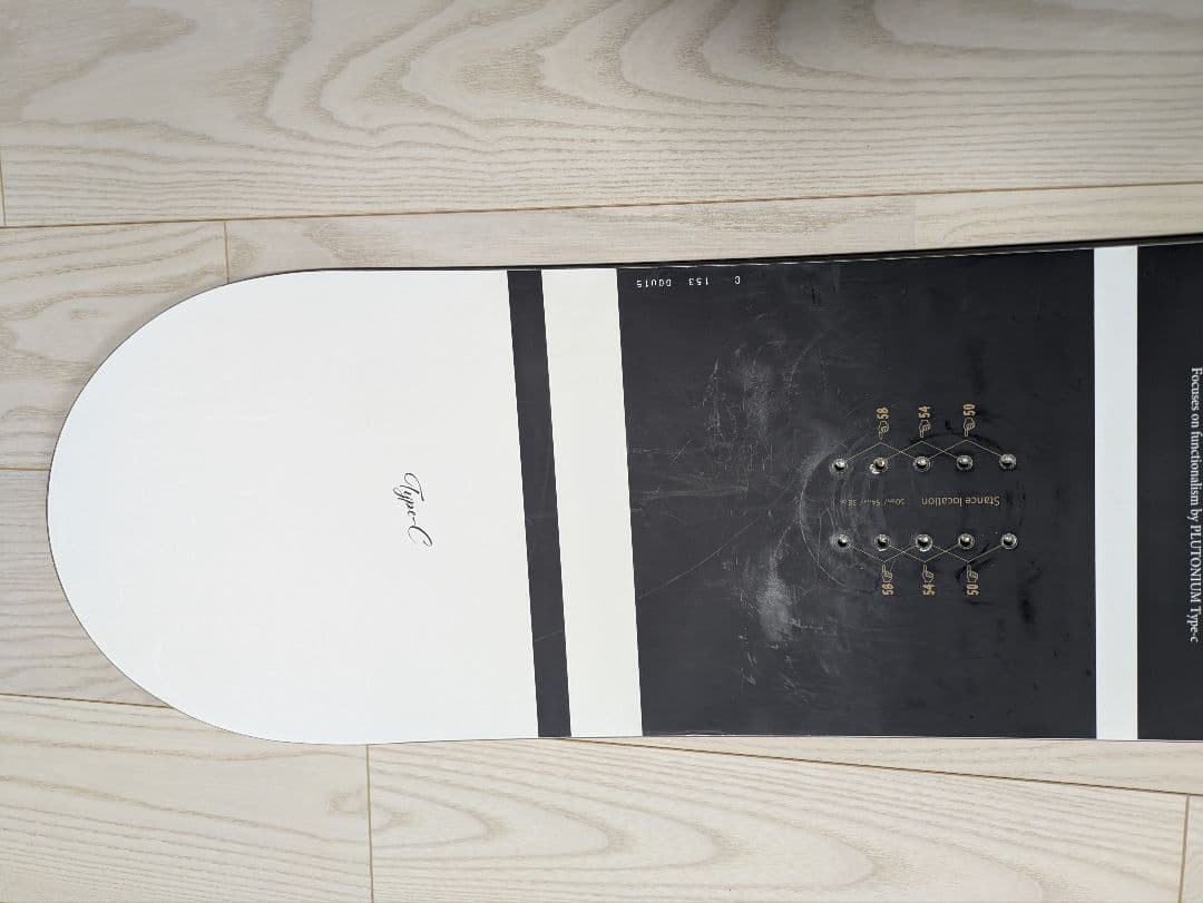 【ほぼ新品】plutonium Brain type-c 24/25 153cm
