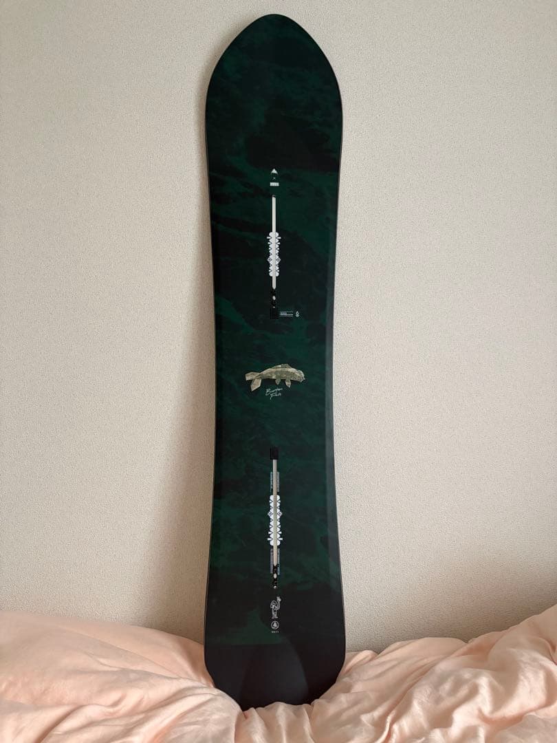 ☆超！新品未使用 即決！20-21 burton fish 3D 156㎝