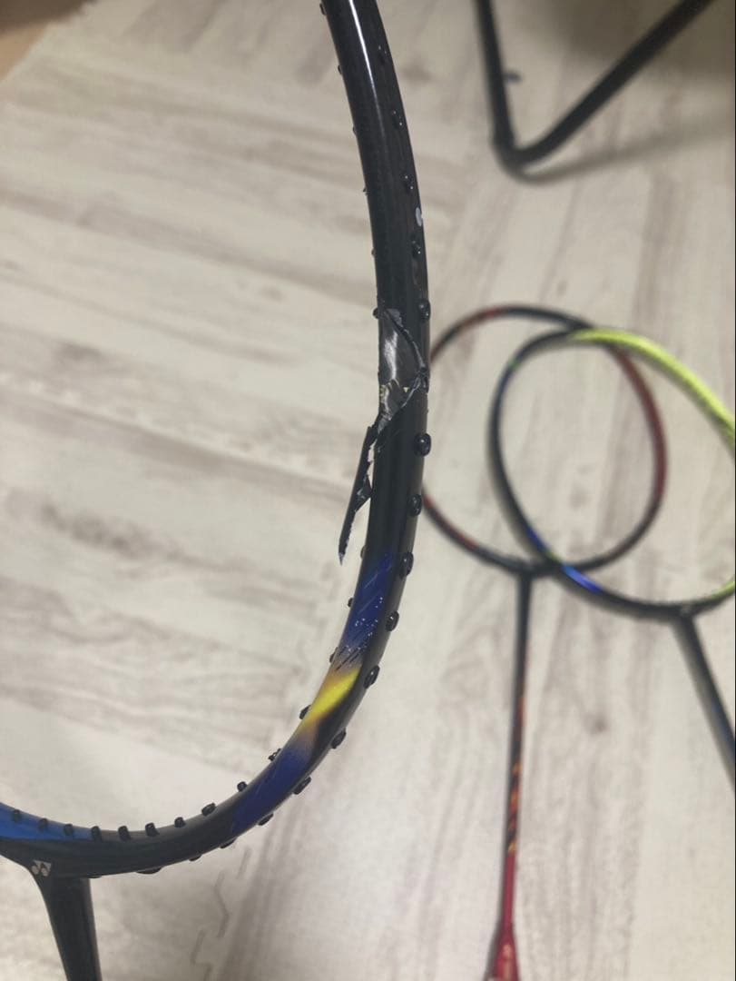 バドミントンラケット 3本セット