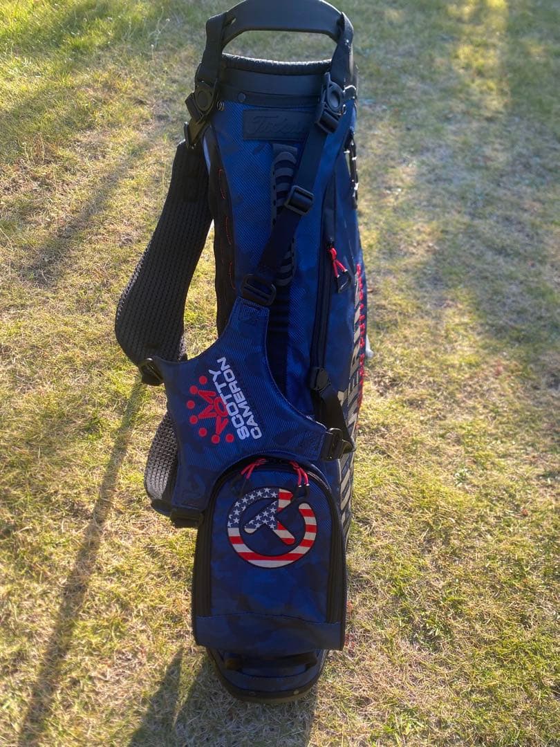 2025 SCOTTY CAMERON USオープンキャディバッグ ネイビーカモ
