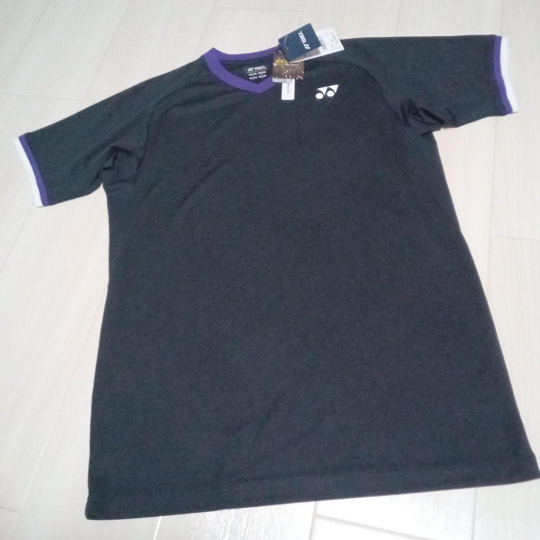 YONEX バドミントン ウェア 黒/紫　メンズ　M