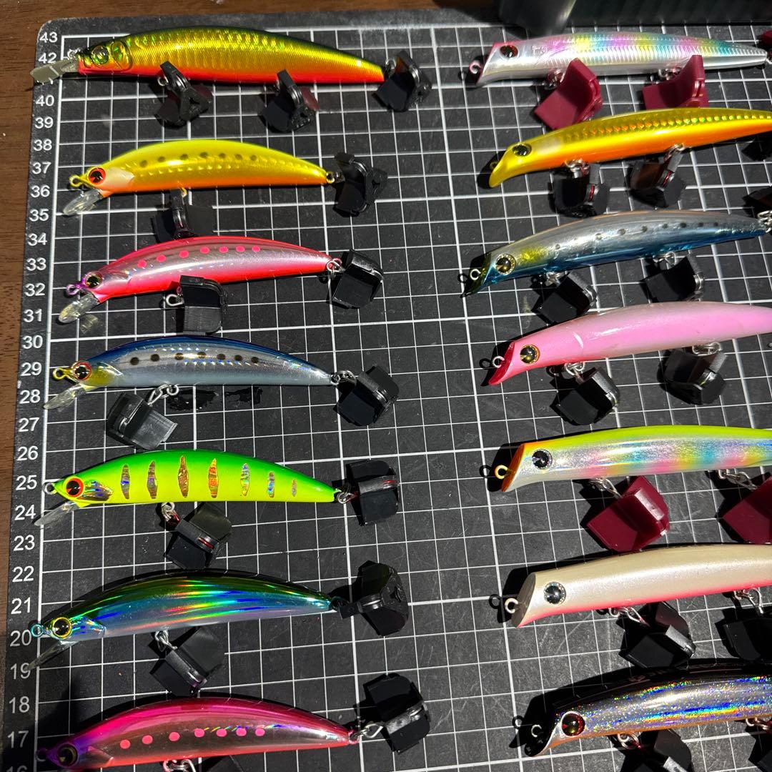 みんな美品　シーバスルアー　大量　40個　魚道　アイマ　メガバスなど。