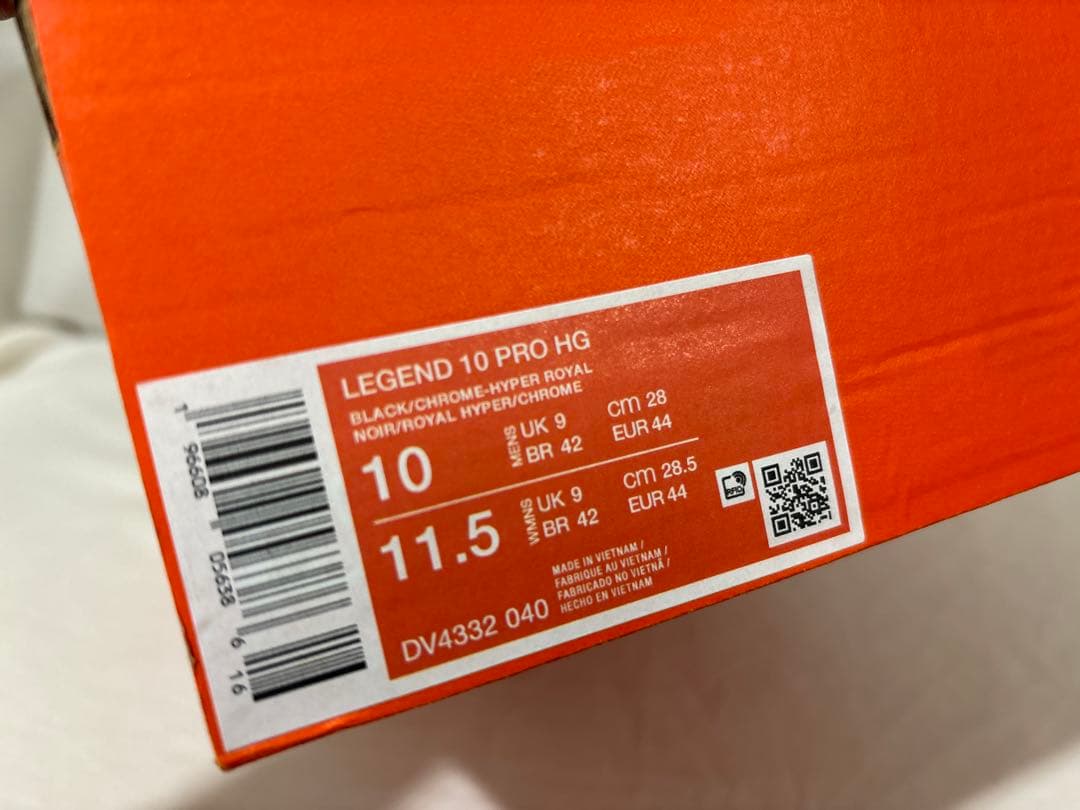 nike legend 10 pro hg black 28 レジェンド