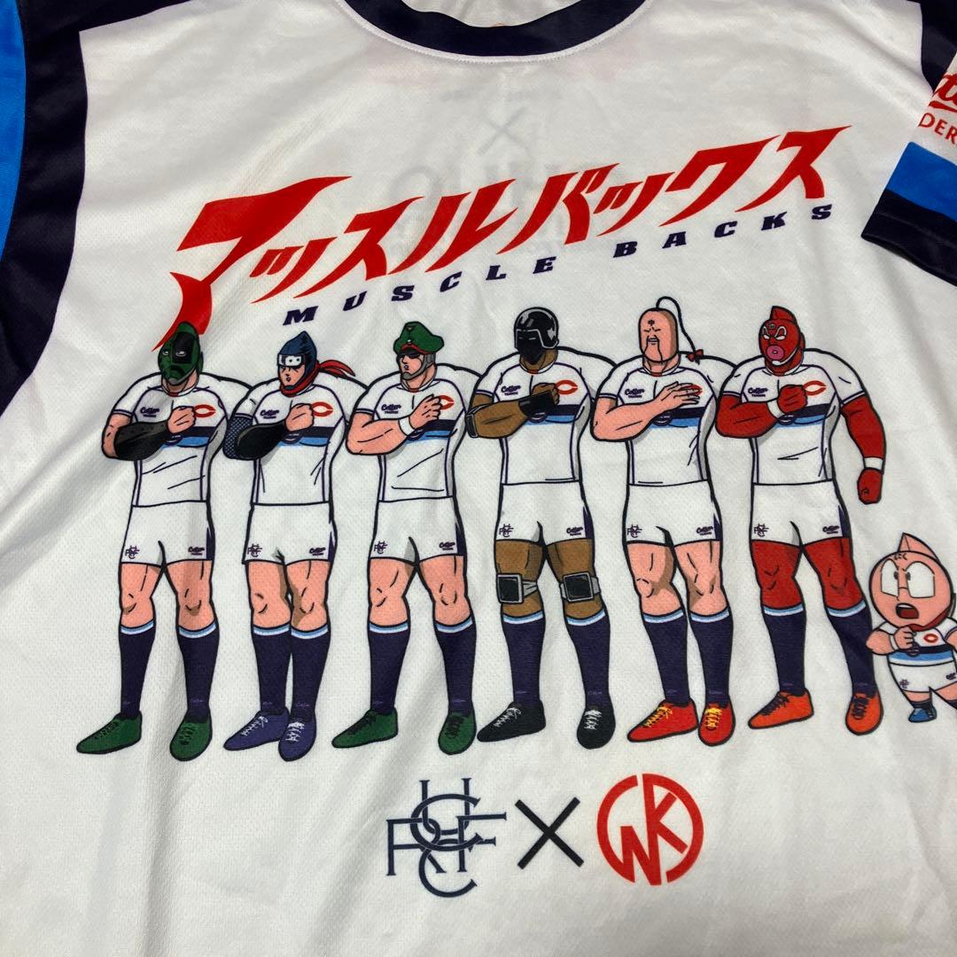 中央大学ラグビー部　キン肉マン　コラボTシャツ