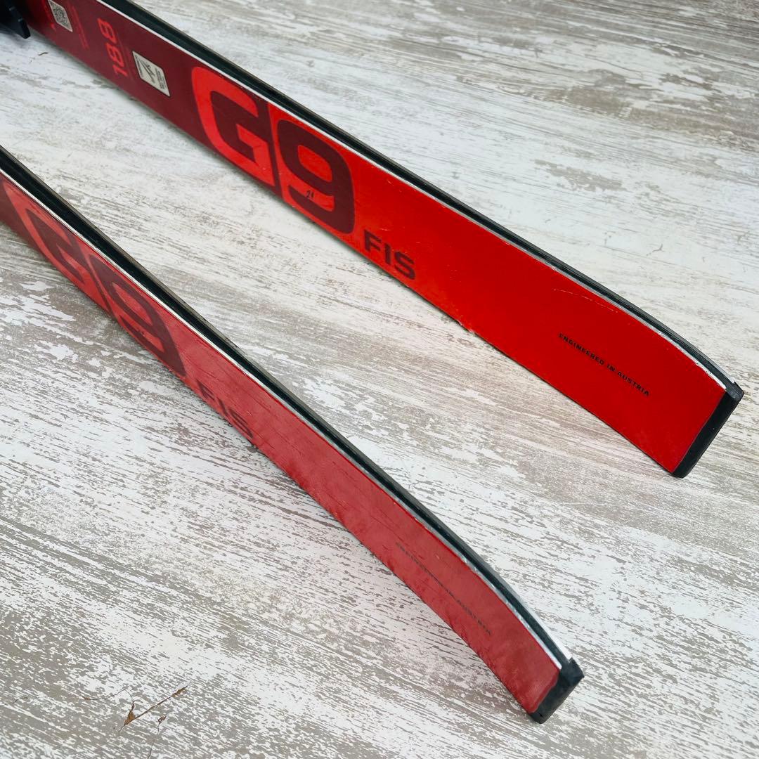 アトミックREDSTER G9 FIS スキー板【188】&ビンディング X16