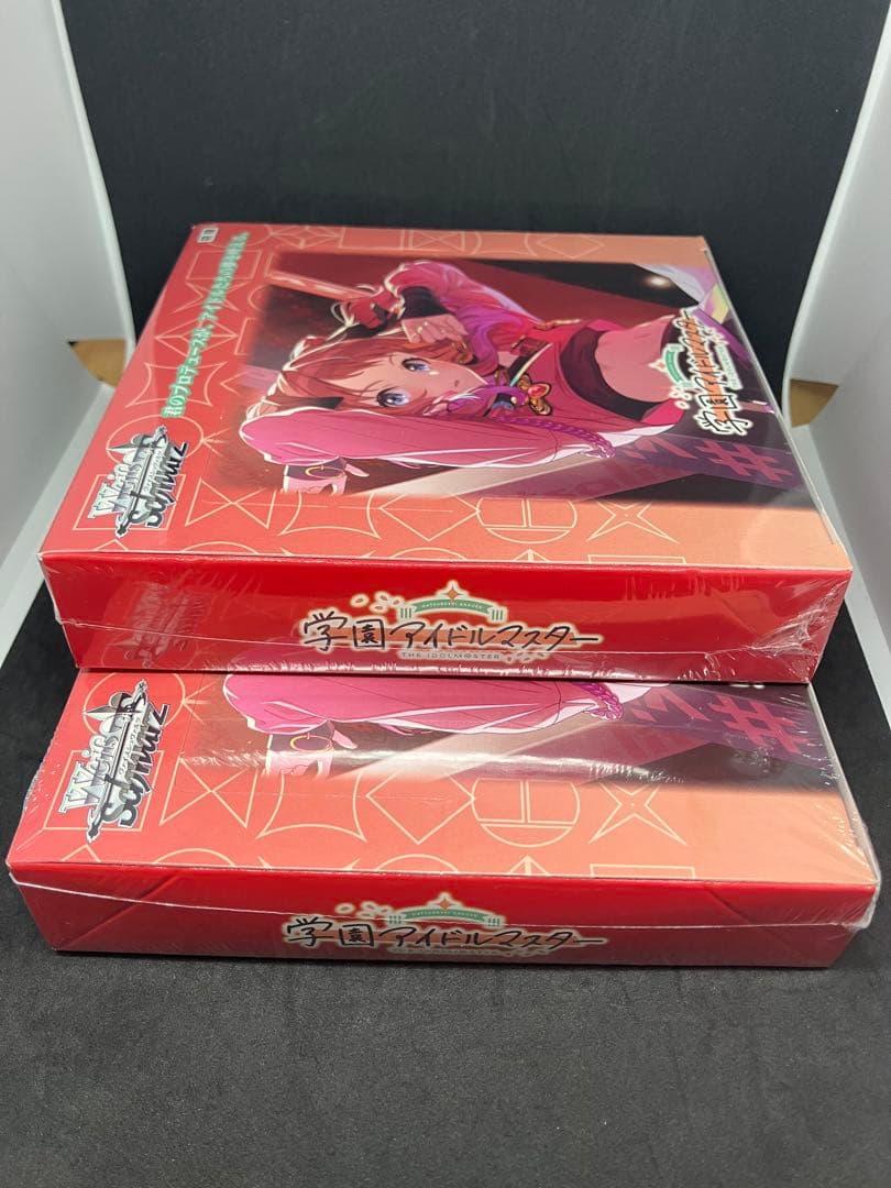 新品 ヴァイスシュヴァルツ ブースターパック 学園アイドルマスター 2BOX