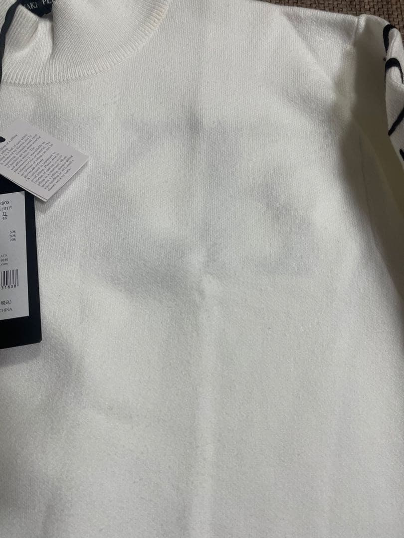 LUXE AMPLUS ホワイト セーター