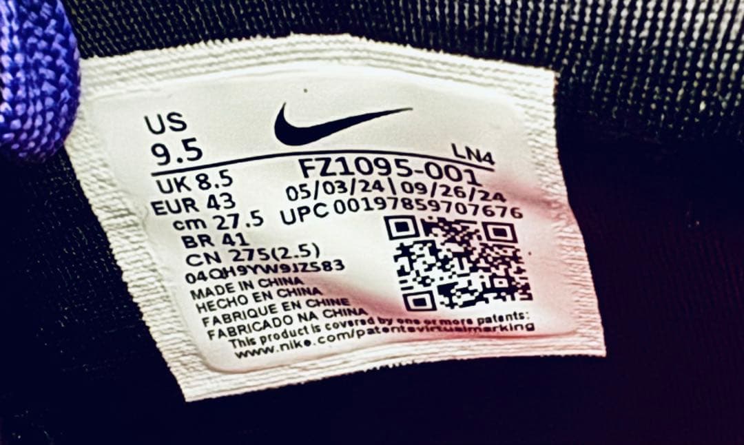 シューズ(男性用) Nike LeBron 22 EP 27.5cm
