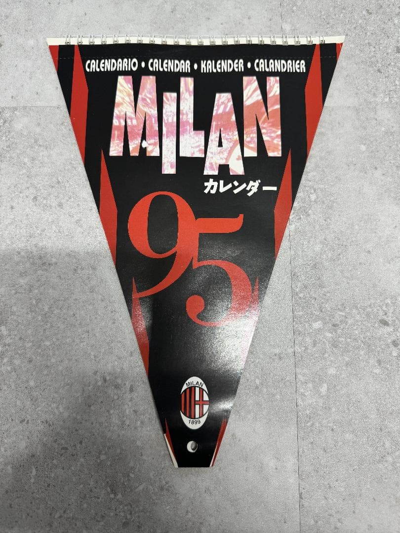 AC MILAN 1995 1996　カレンダー　当時物