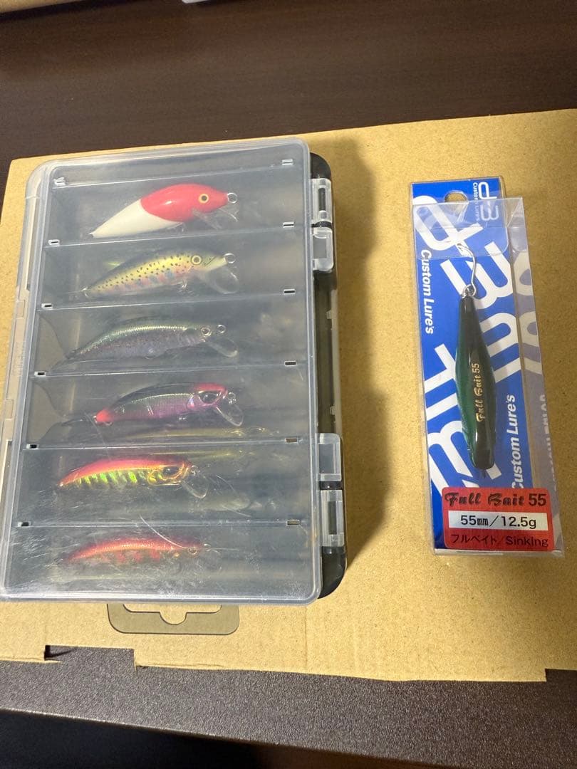 DUO、ラパラ、Jackson、d3渓流ミノーセット(ケース付き)