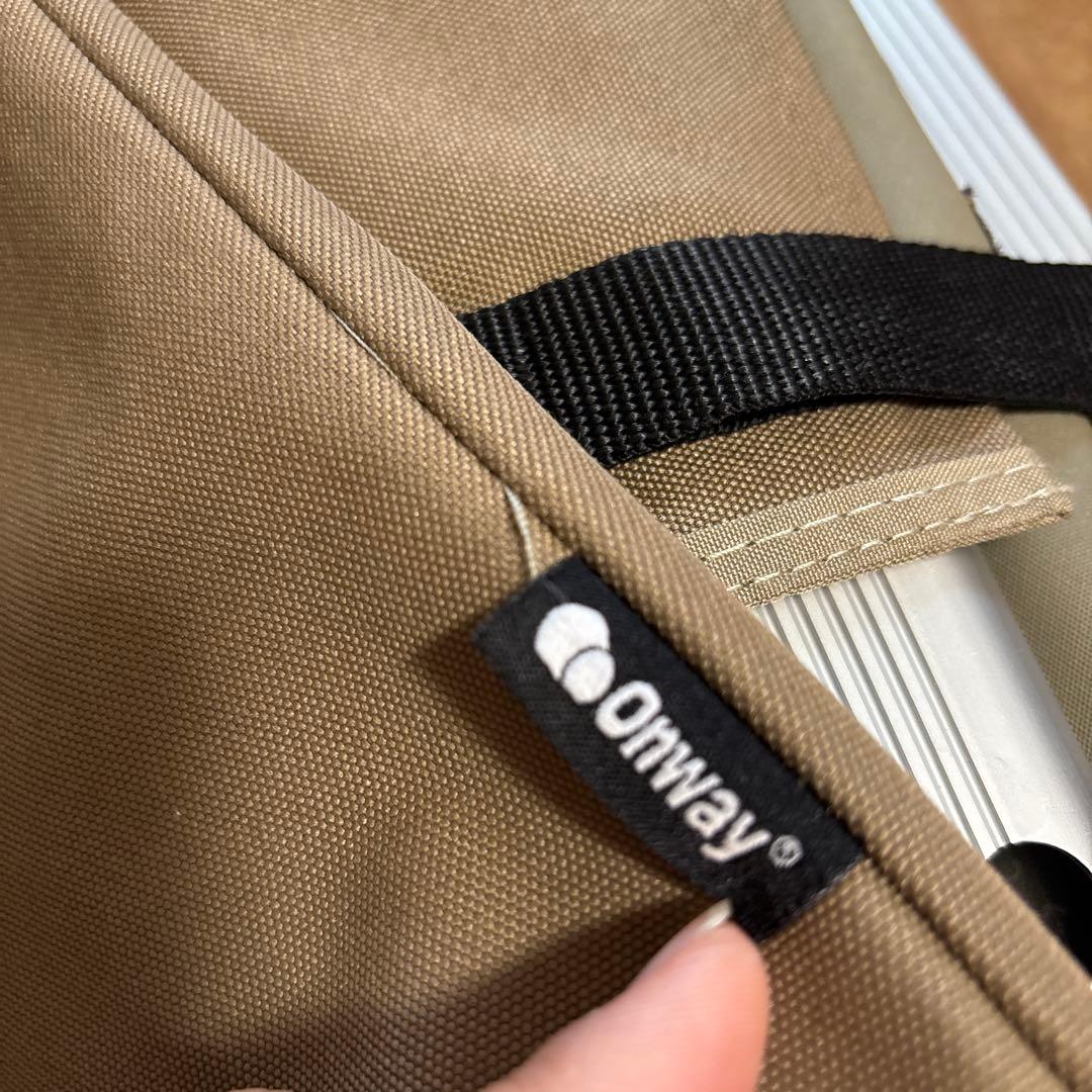 オンウェイ onway ベージュ折りたたみ式コット
