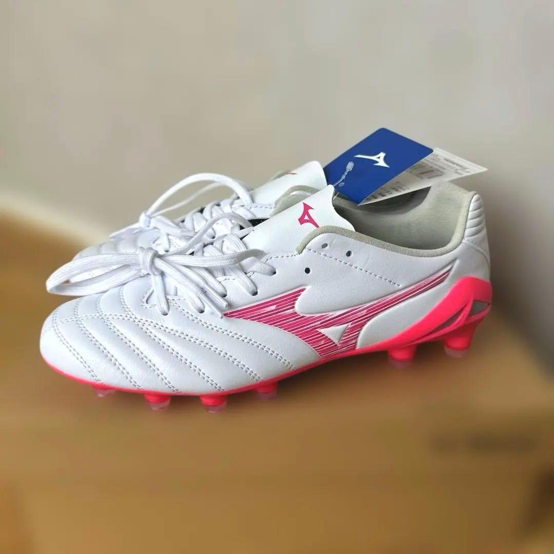 Mizuno モナルシーダNEO3 PRO 23.5cm ホワイト/ピンク