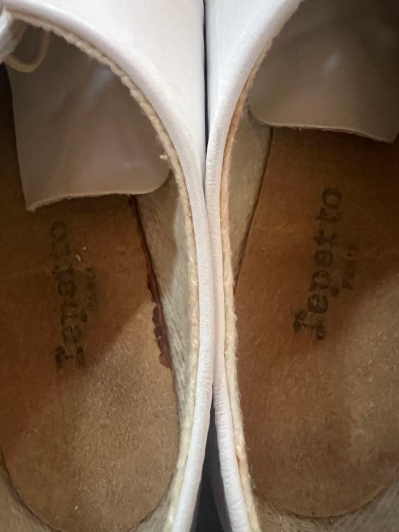 レペット repetto ジャズ カーフレザー ブラック ホワイト メンズ