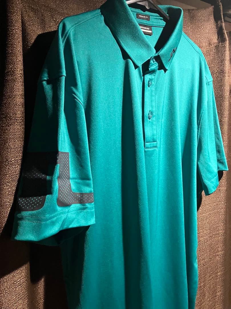 J.LINDEBERG グリーン ポロシャツ L