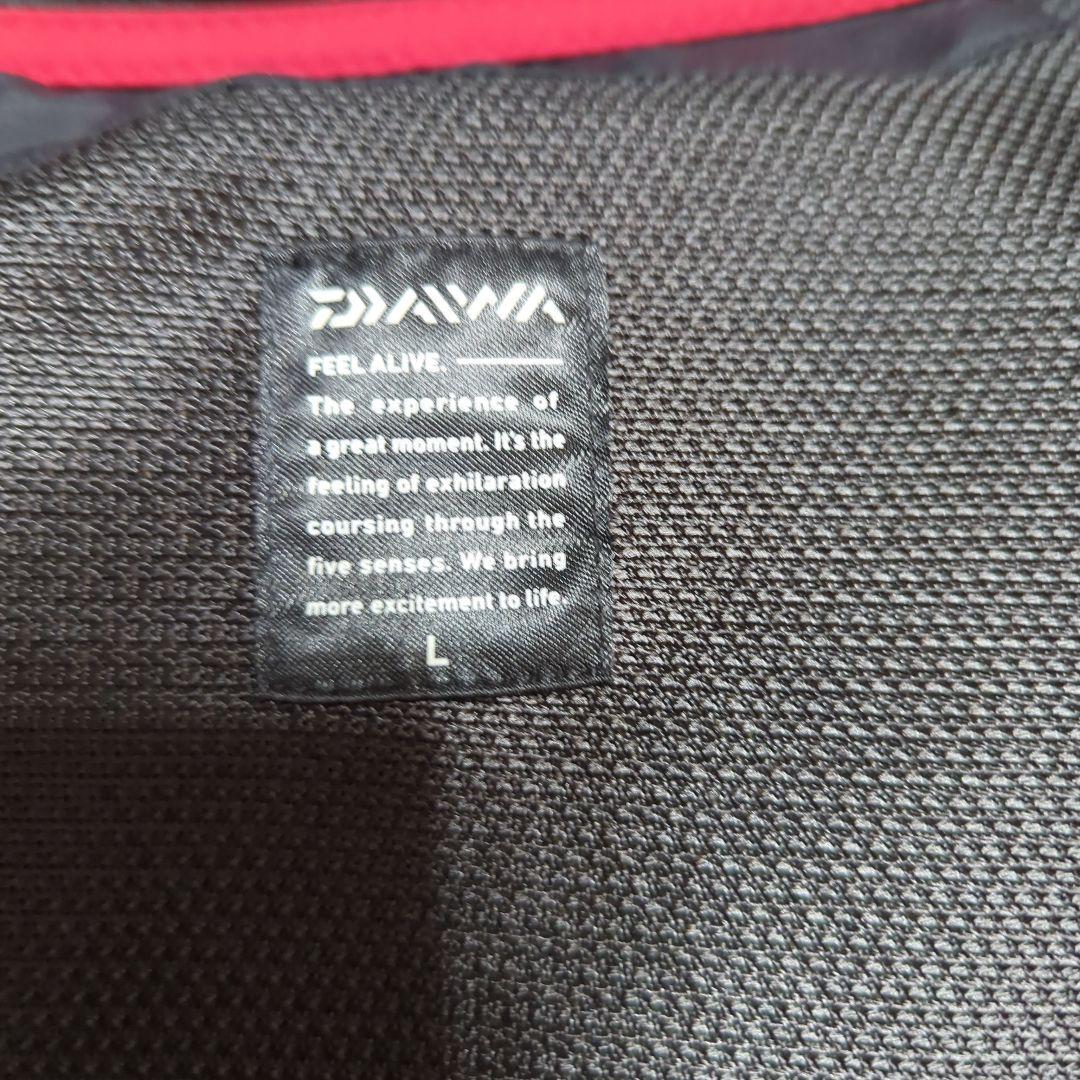Daiwa ライフジャケット 赤黒
