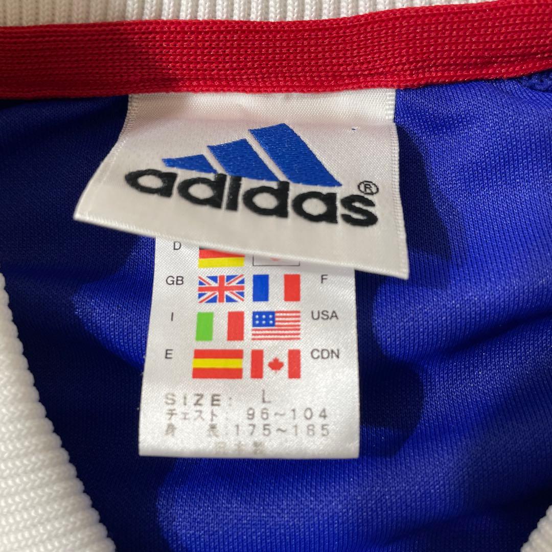 99/00 adidas サッカー日本代表 レプリカユニフォーム　L