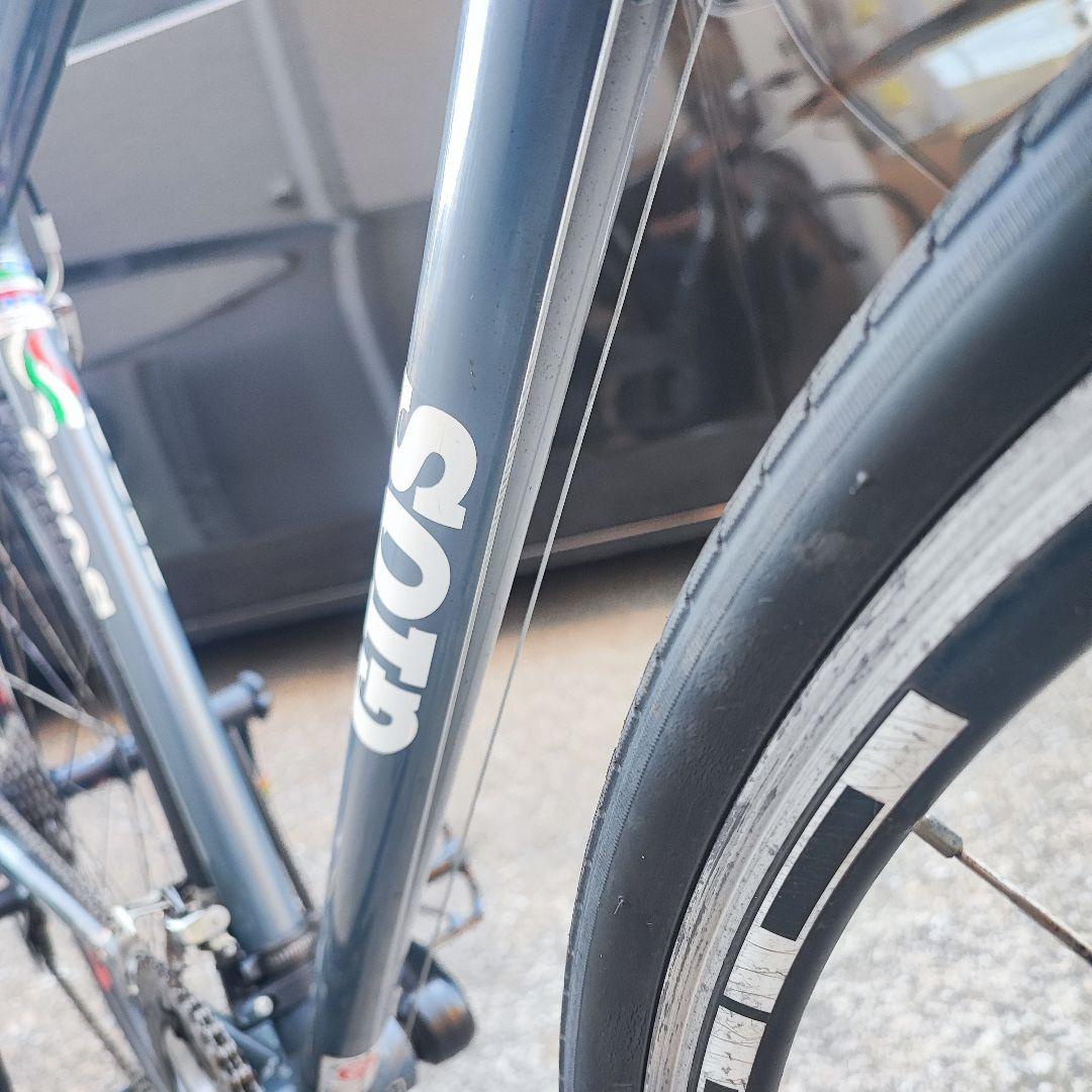 福岡発 整備済 GIOS MISTRAL ミストラル グレー クロスバイク 52