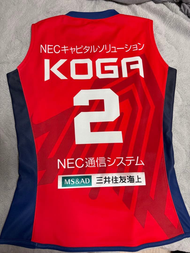 元NEC 古賀紗理那選手 バレーボールユニフォーム サイン入り