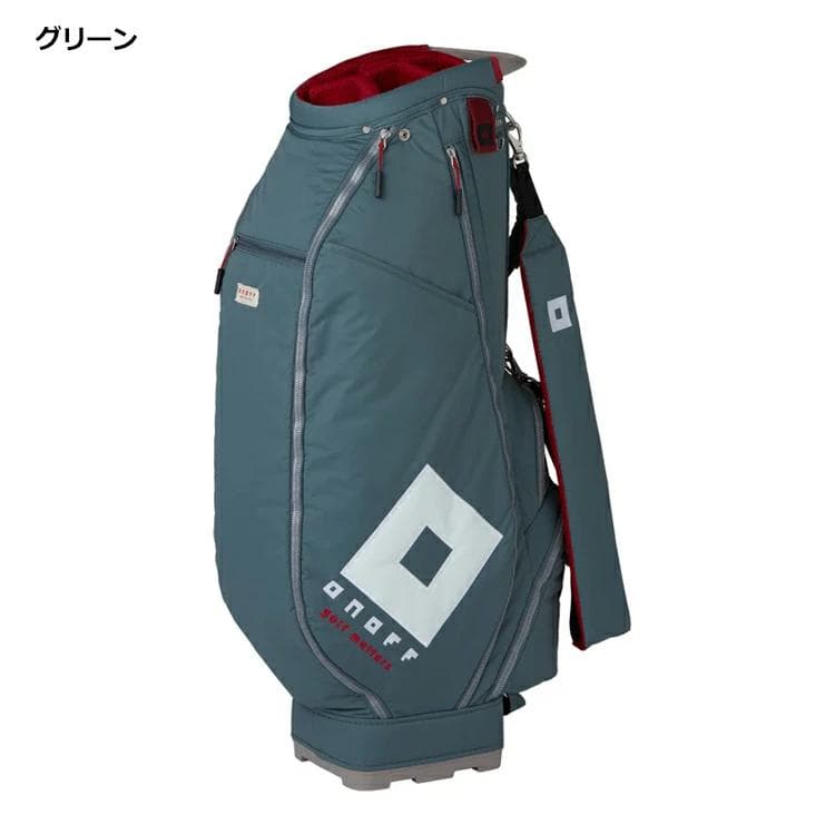 新品 ONOFF オノフ キャディバッグ OB3626 グリーン