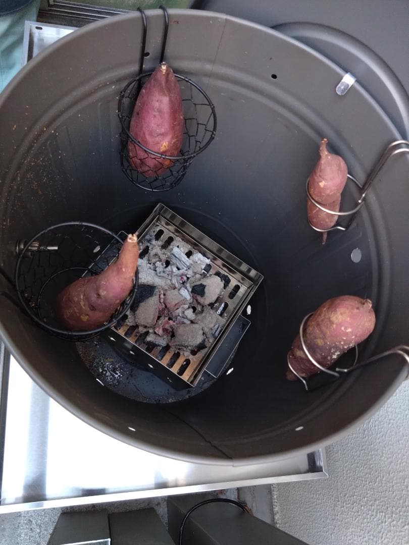 大幅値下げ　ネット専売品　簡易窯　焼きいも釜　やき芋機器　吊るし　炭火イベント