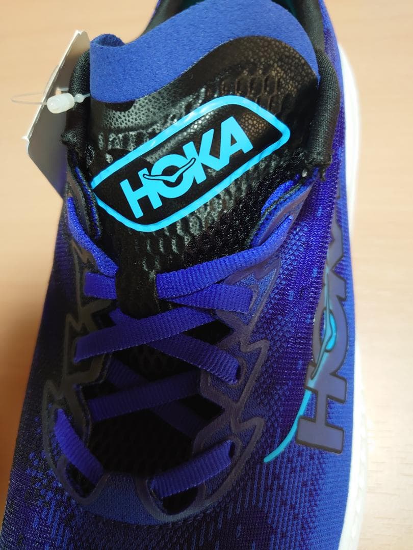 HOKA Mach6 ブラック×ネイビー 27.5cmワイド