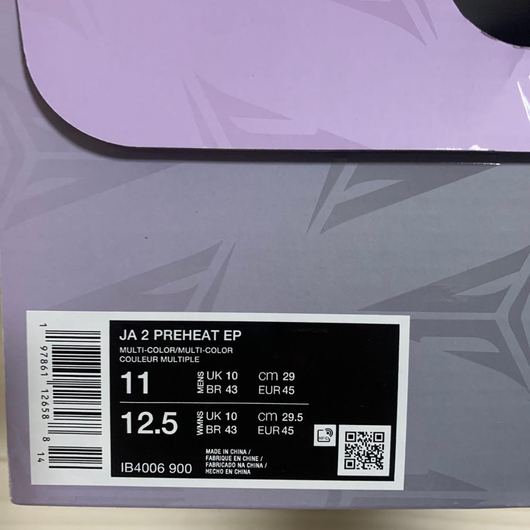 シューズ(男性用) Nike JA2 PREHEAT EP 29cm