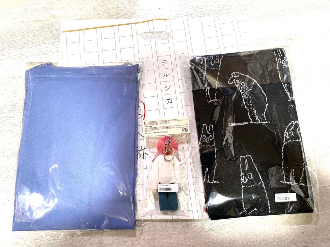 ヨルシカ 一人称TシャツＬタオル ぬいぐるみセット 未使用未開封 ショッパー付き