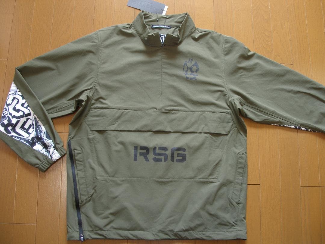 ラッセルノ アノラック ハーフジップ BLOUSON カーキ サイズ5 新品