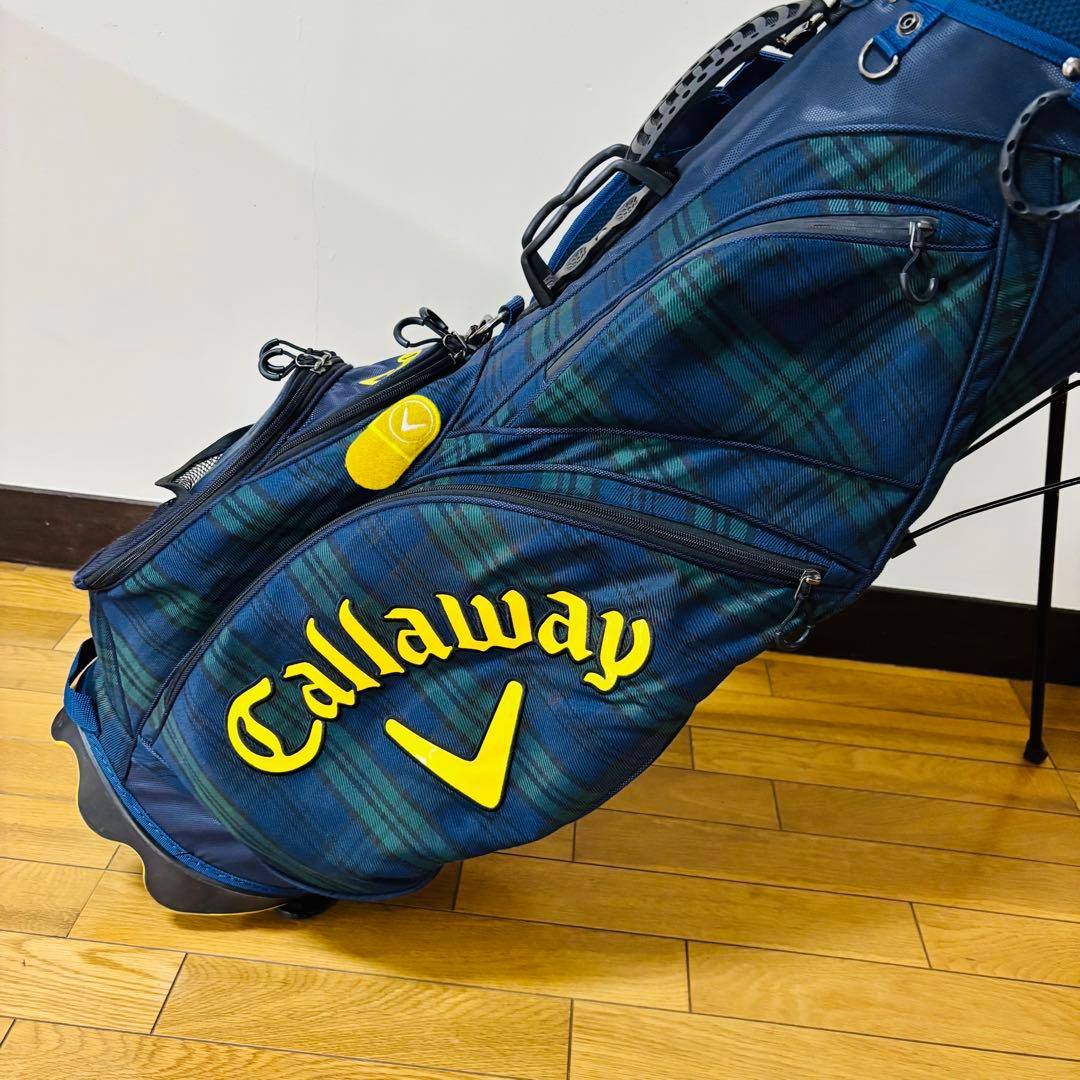 【希少品】CALLAWAY キャロウェイ　キャディバッグ スタンド式　送料込み