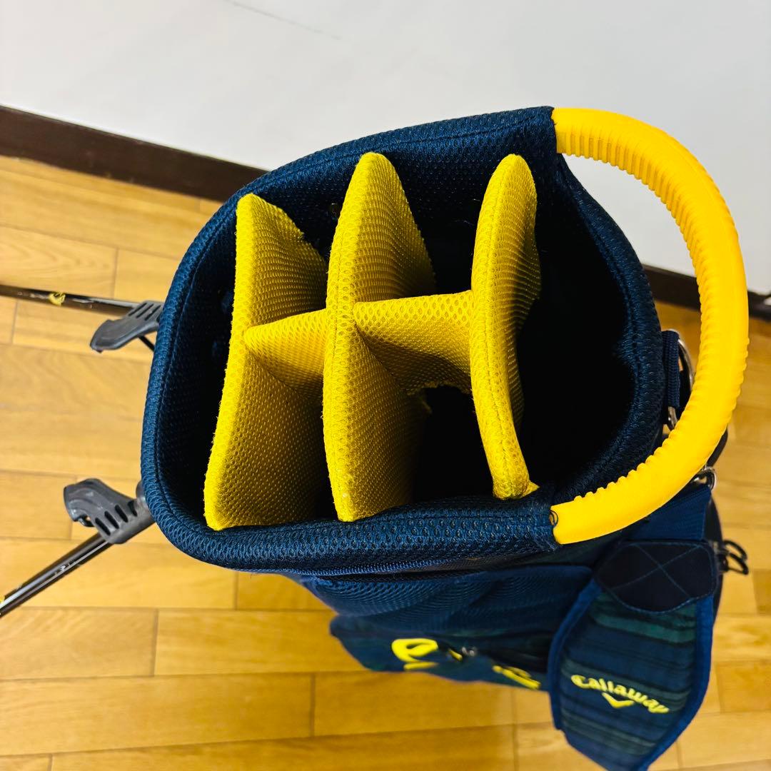 【希少品】CALLAWAY キャロウェイ　キャディバッグ スタンド式　送料込み