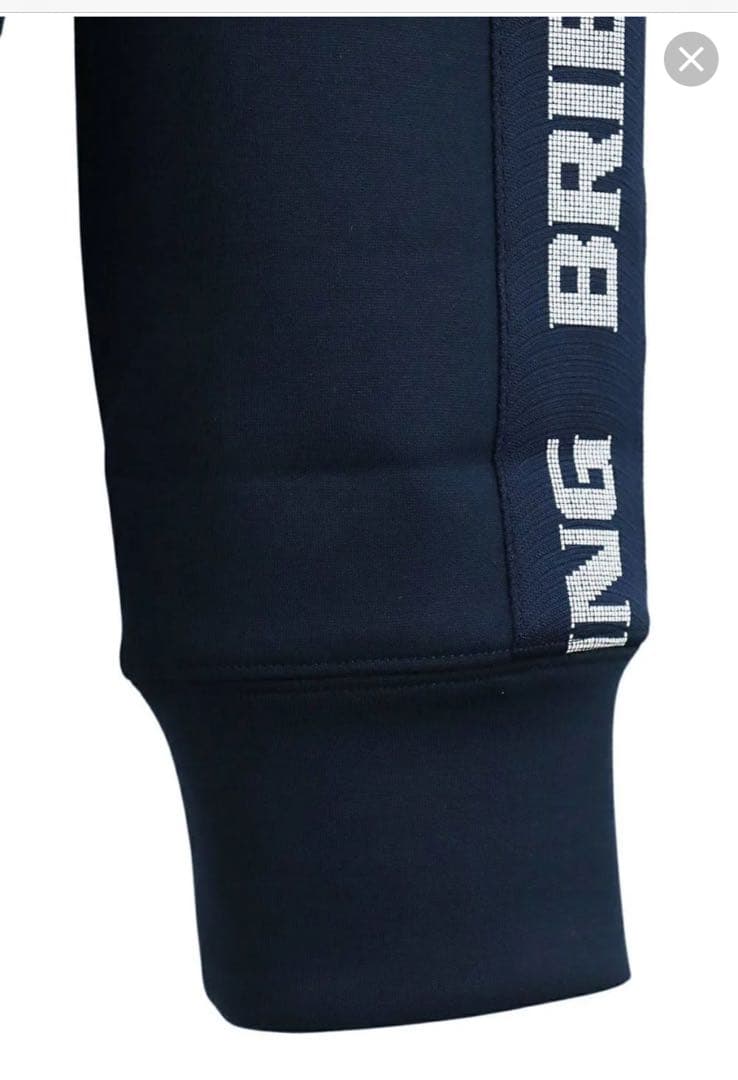 BRIEFINGブリーフィング ゴルフ （S）サイドロゴラインブルゾン新品未使用