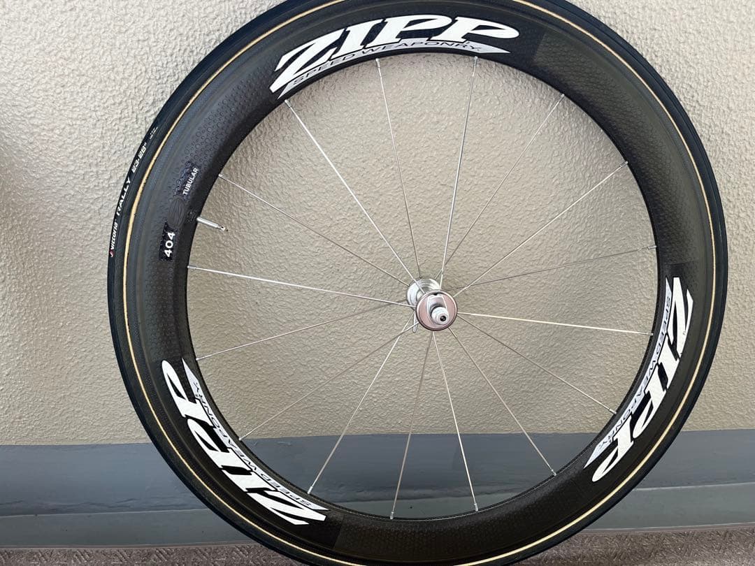ジップ ZIPP 404 カーボン チューブラー ホイール シマノ 10S リム