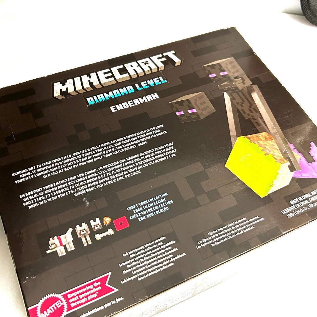 Mattel マインクラフト ダイヤモンド エンダーマン アクションフィギュア