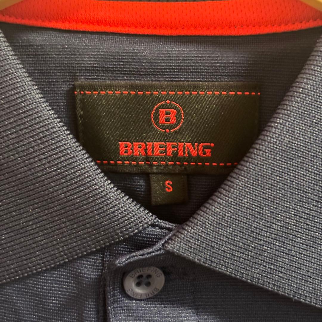 BRIEFING GOLF×ASO飯塚×ブリヂストン　ポロシャツ　未使用メンズS