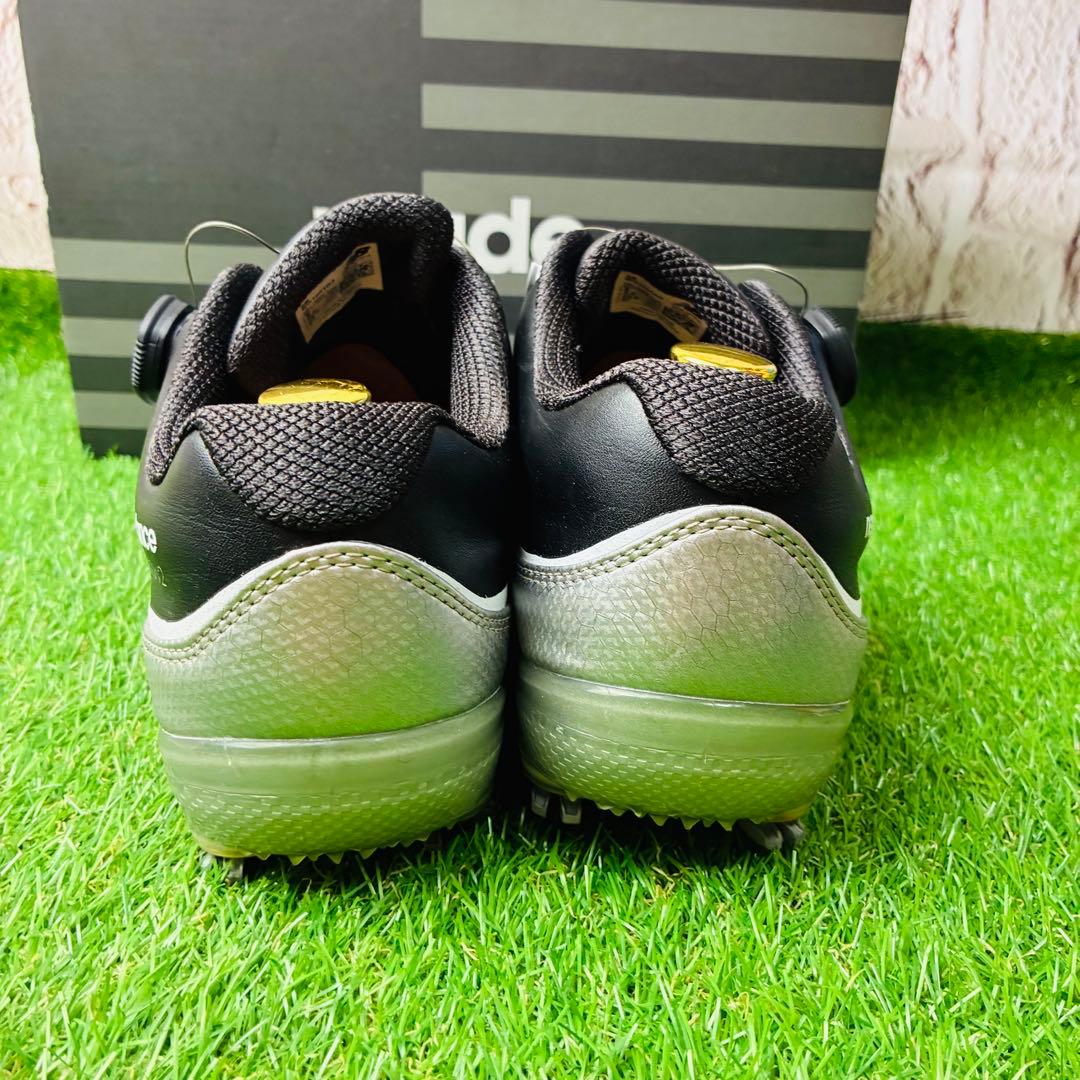 【極美品】new balance M1001B2 ゴルフシューズ 本革 27