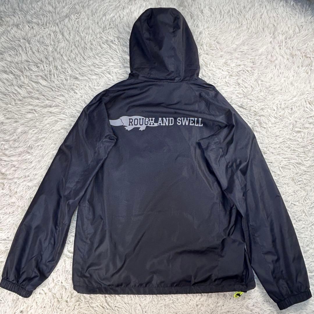 ラフアンドスウェル　HEXAGON ZIP HOODIE ナイロンJKT　透湿