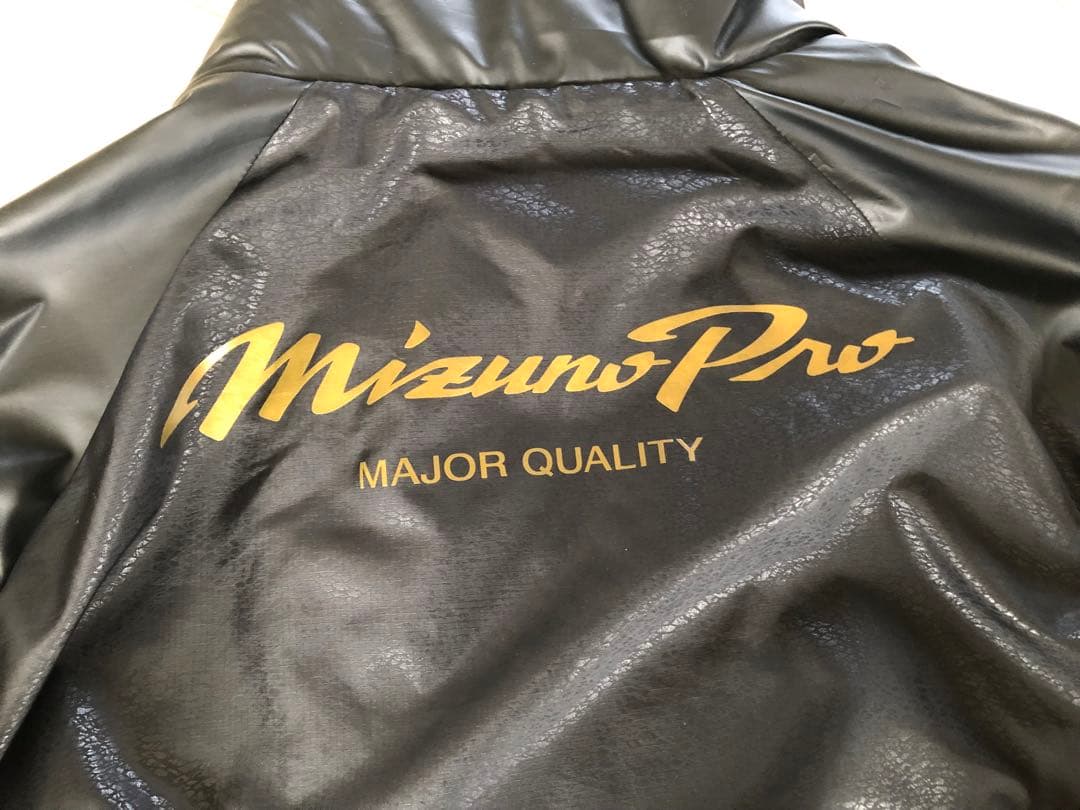 MizunoPro ハーフジップジャケット ブラック　Oサイズ