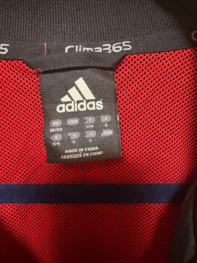 00's adidas製 ACミラン ナイロン　セット　メンズ　Ｌ