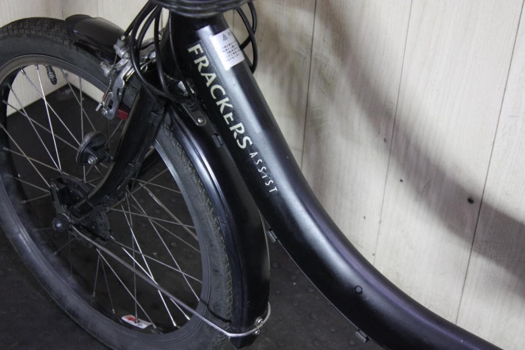 電動アシスト自転車 チャイルドシート付き 黒